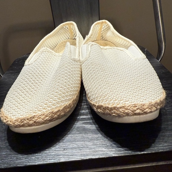 Esprit Women Shoes Espadrille Loafer Slip On Flat Cream Shoes Size 8.5M - Picture 7 of 9